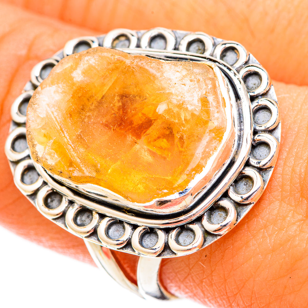 Citrine Rings handcrafted by Ana Silver Co - RING120663