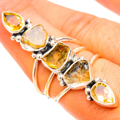 Citrine Rings handcrafted by Ana Silver Co - RING120664