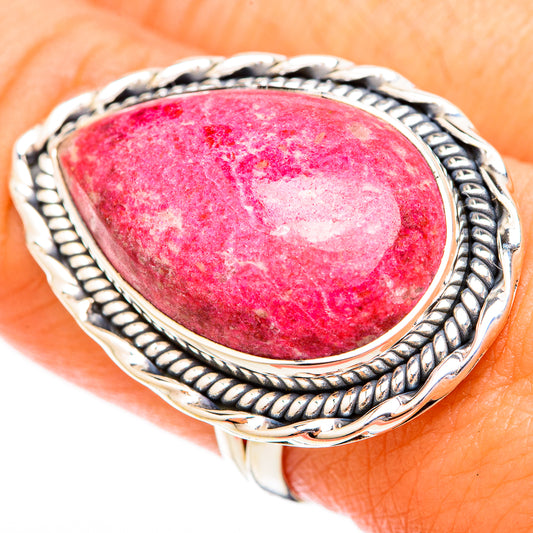Thulite Rings handcrafted by Ana Silver Co - RING120666