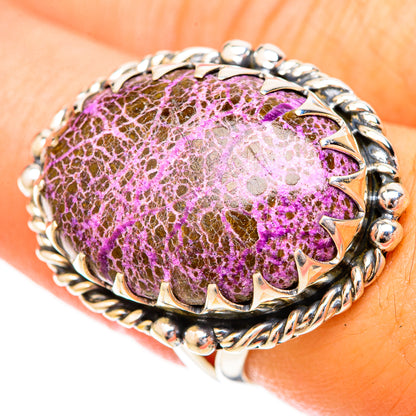 Stichtite Rings handcrafted by Ana Silver Co - RING120670