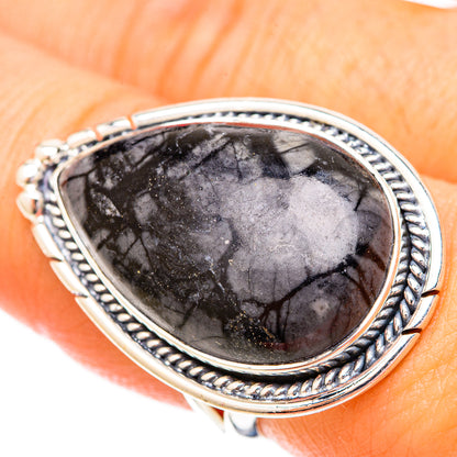 Picasso Jasper Rings handcrafted by Ana Silver Co - RING120672