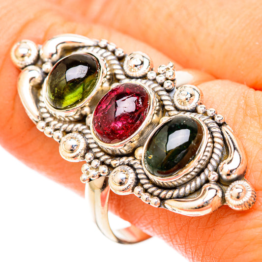 Tourmaline Rings handcrafted by Ana Silver Co - RING120681