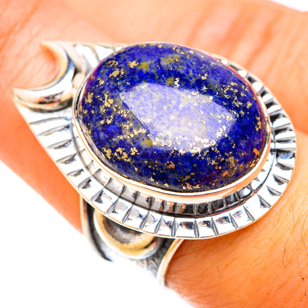 Lapis Lazuli Rings handcrafted by Ana Silver Co - RING120692