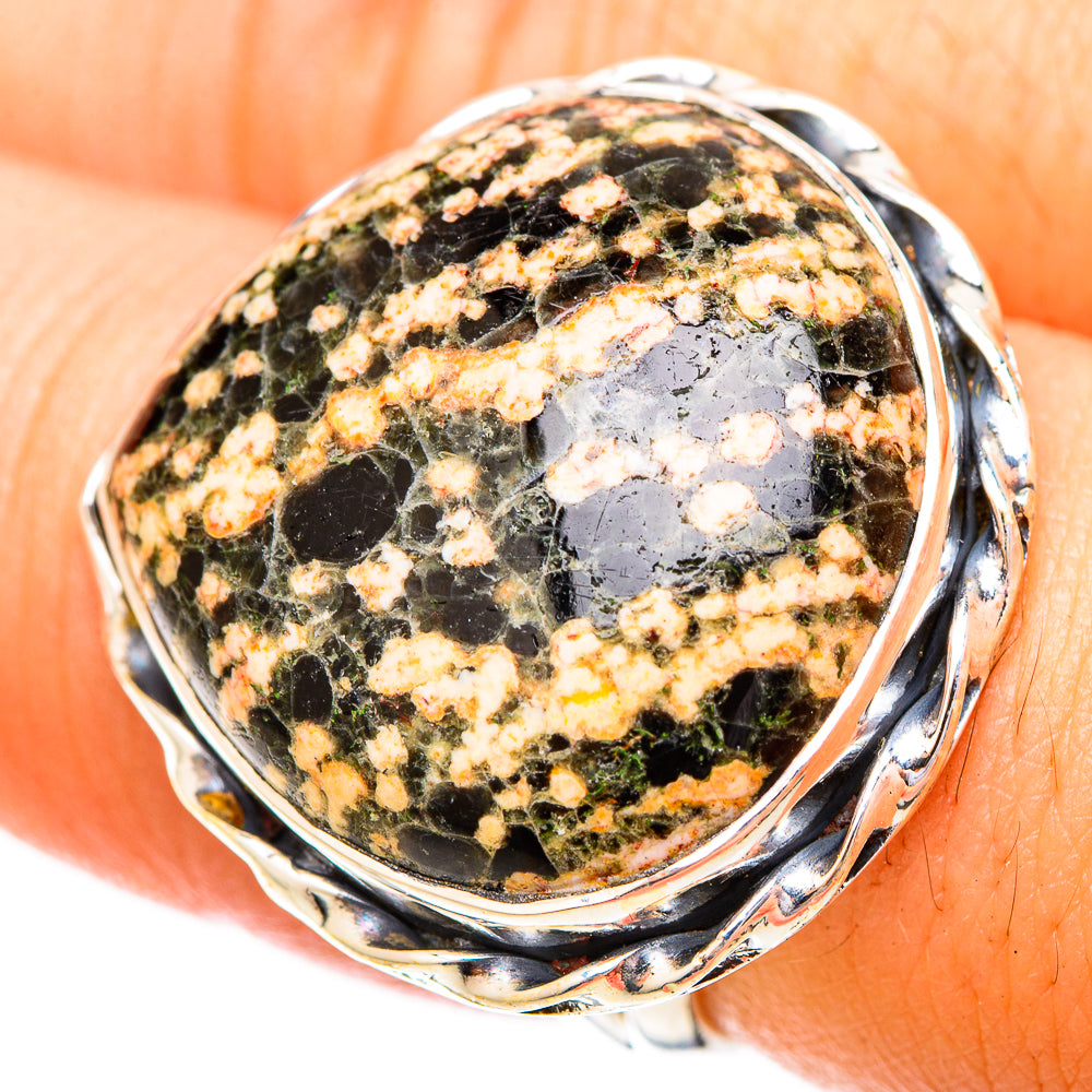 Ocean Jasper Rings handcrafted by Ana Silver Co - RING120694