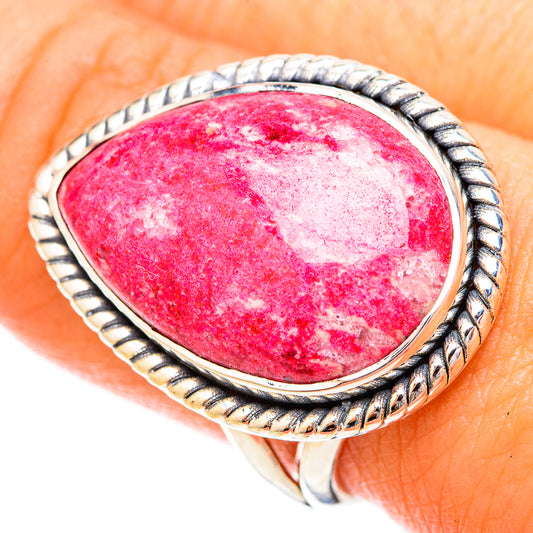 Thulite Rings handcrafted by Ana Silver Co - RING120706