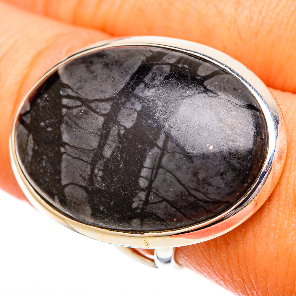 Picasso Jasper Rings handcrafted by Ana Silver Co - RING120716