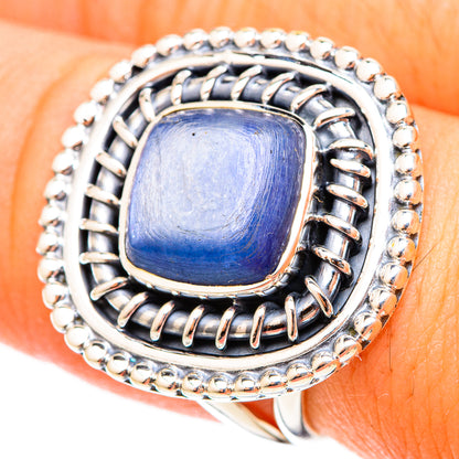 Kyanite Rings handcrafted by Ana Silver Co - RING120728