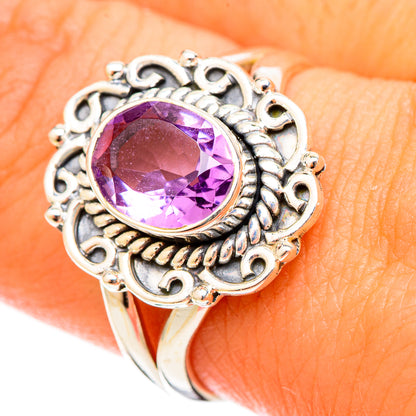 Amethyst Rings handcrafted by Ana Silver Co - RING120746