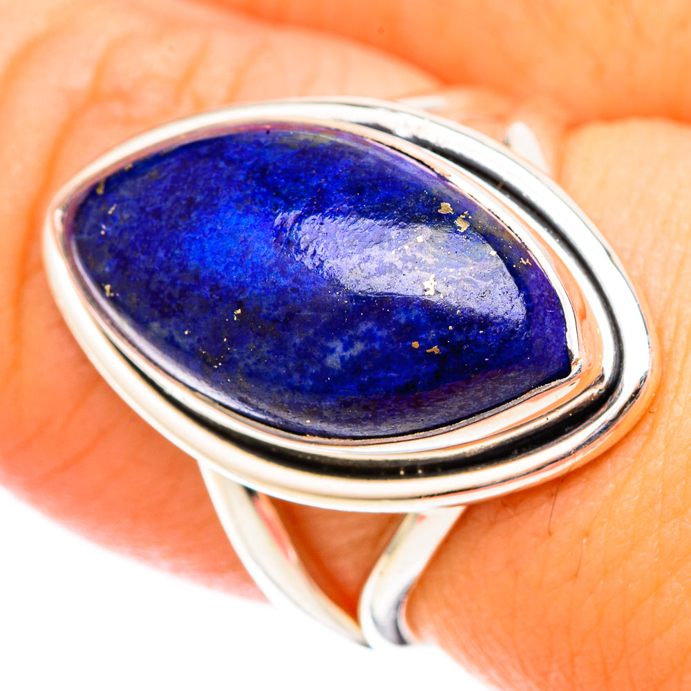 Lapis Lazuli Rings handcrafted by Ana Silver Co - RING120763