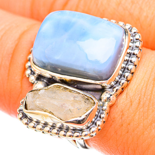 Owyhee Opal Rings handcrafted by Ana Silver Co - RING120764