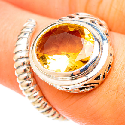 Citrine Rings handcrafted by Ana Silver Co - RING120772