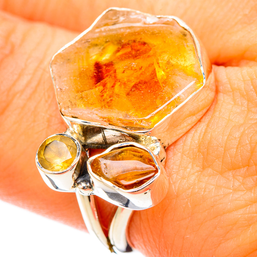 Citrine Rings handcrafted by Ana Silver Co - RING120773