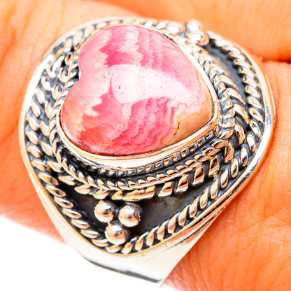 Rhodochrosite Rings handcrafted by Ana Silver Co - RING120776