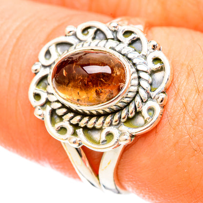 Citrine Rings handcrafted by Ana Silver Co - RING120807