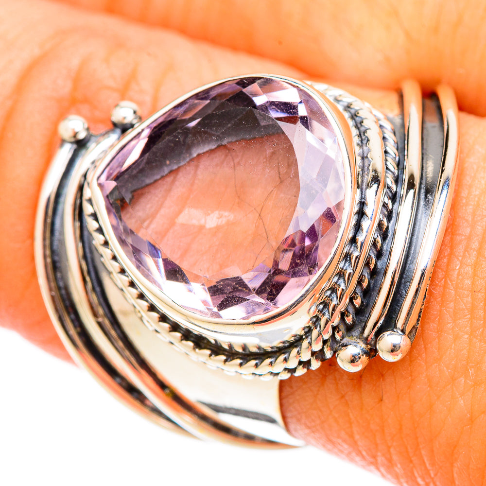 Amethyst Rings handcrafted by Ana Silver Co - RING120810