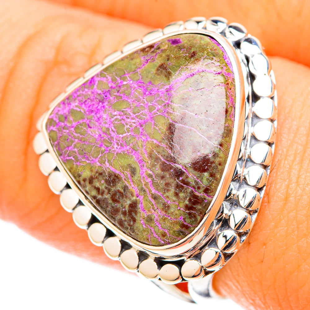 Stichtite Rings handcrafted by Ana Silver Co - RING120811