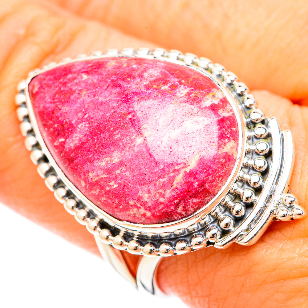 Thulite Rings handcrafted by Ana Silver Co - RING120855
