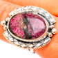 Russian Eudialyte Rings handcrafted by Ana Silver Co - RING120857