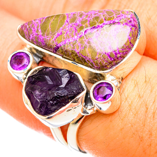 Stichtite Rings handcrafted by Ana Silver Co - RING120859
