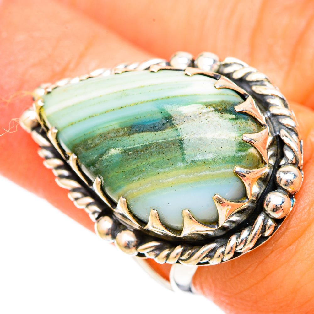 Ocean Jasper Rings handcrafted by Ana Silver Co - RING120899