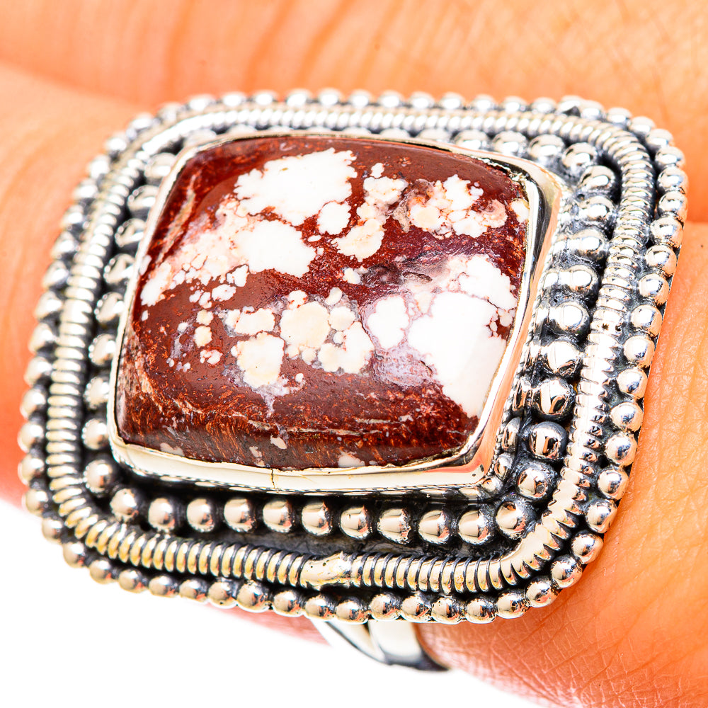 Wild Horse Jasper Rings handcrafted by Ana Silver Co - RING120907