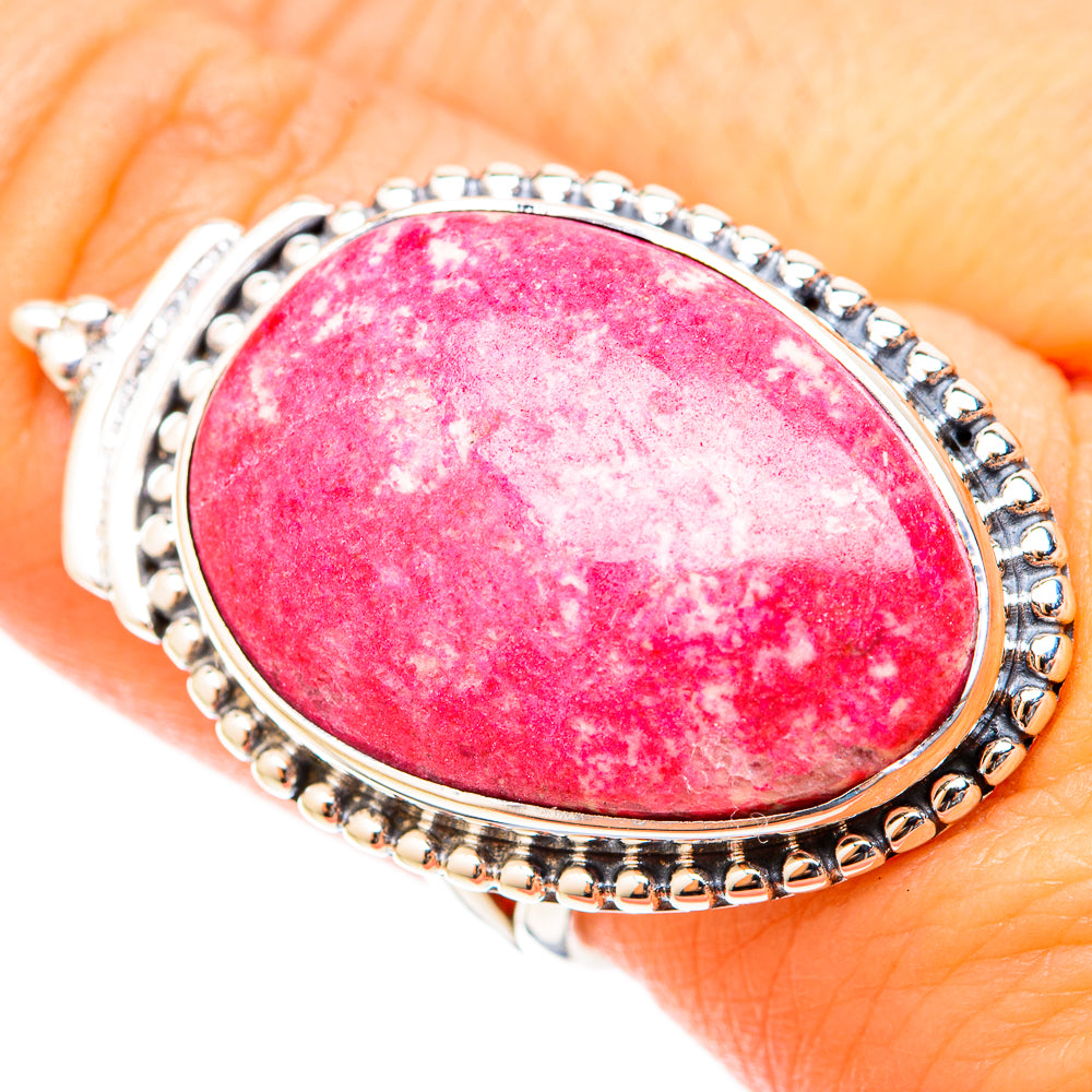 Thulite Rings handcrafted by Ana Silver Co - RING120914