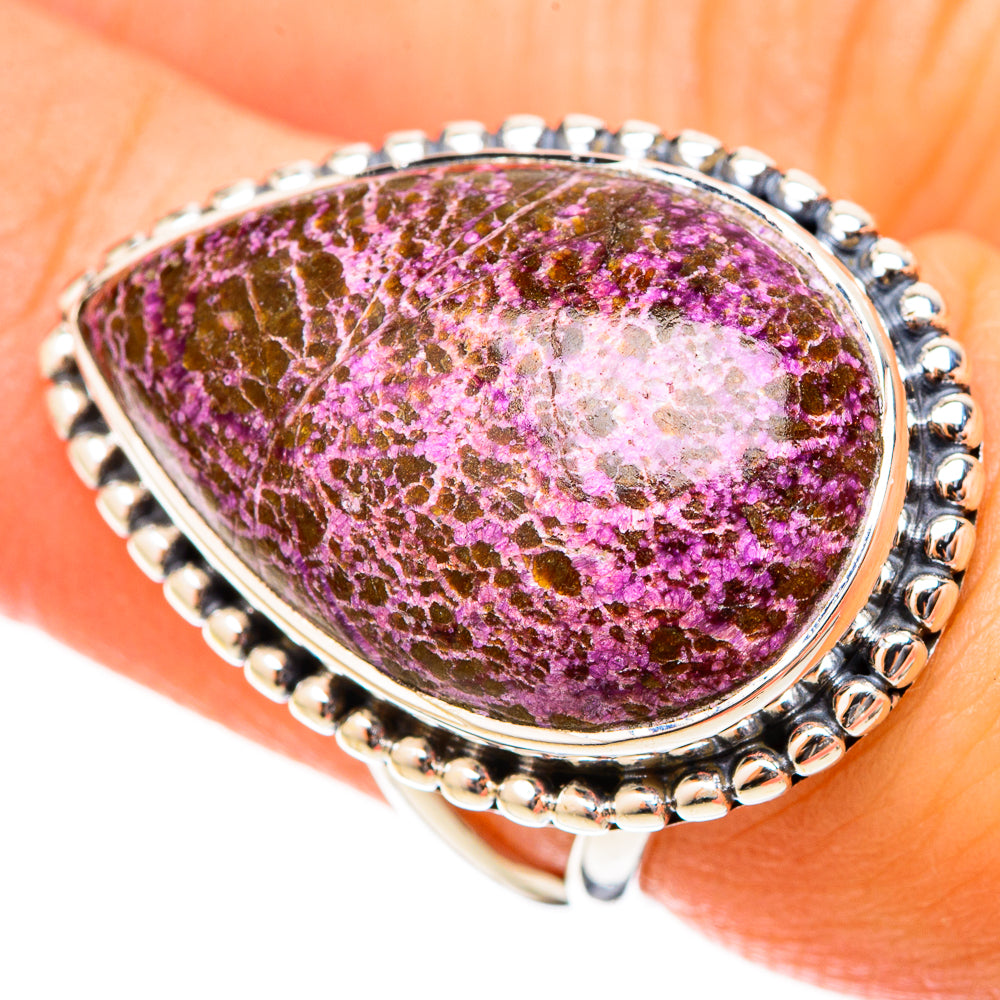 Stichtite Rings handcrafted by Ana Silver Co - RING120916