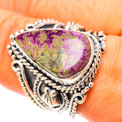 Stichtite Rings handcrafted by Ana Silver Co - RING120917