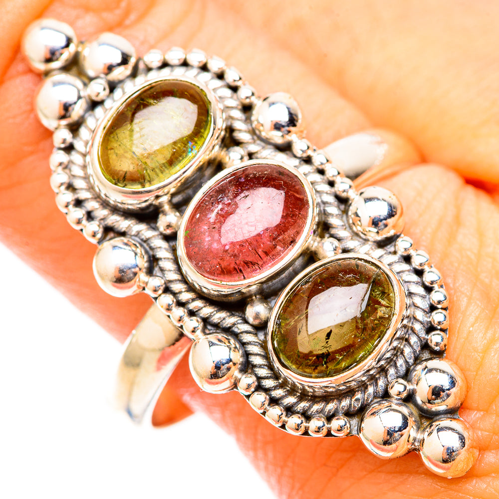 Ethiopian Opal Rings handcrafted by Ana Silver Co - RING120937