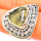 Prehnite Rings handcrafted by Ana Silver Co - RING120962