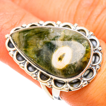 Ocean Jasper Rings handcrafted by Ana Silver Co - RING120966