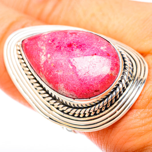 Thulite Rings handcrafted by Ana Silver Co - RING120976