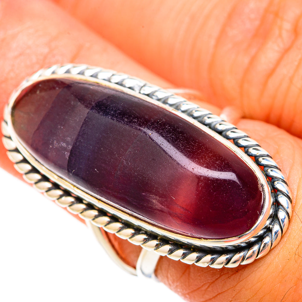 Fluorite Rings handcrafted by Ana Silver Co - RING120977