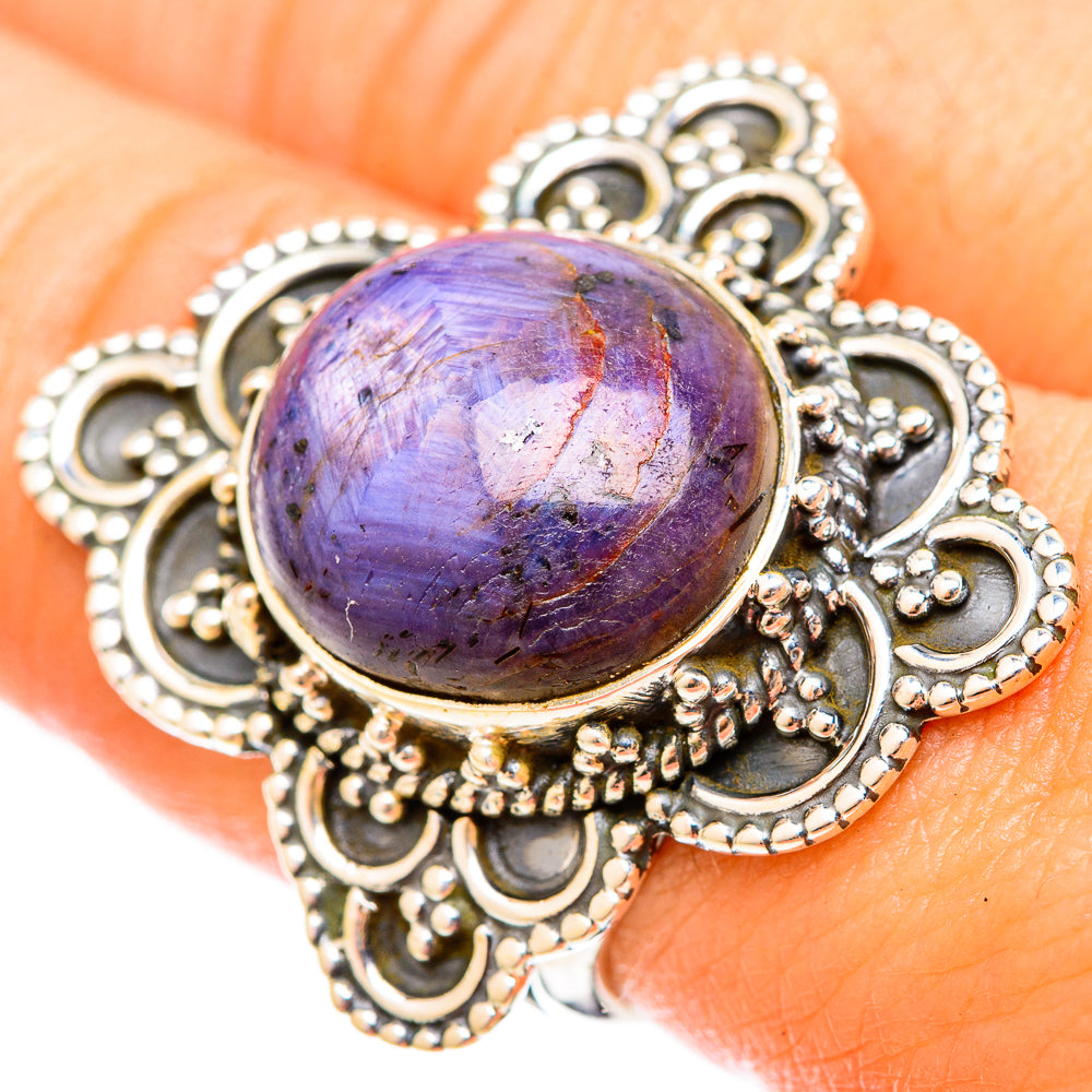 Star Ruby Rings handcrafted by Ana Silver Co - RING120979