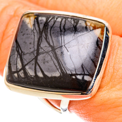 Picasso Jasper Rings handcrafted by Ana Silver Co - RING120985