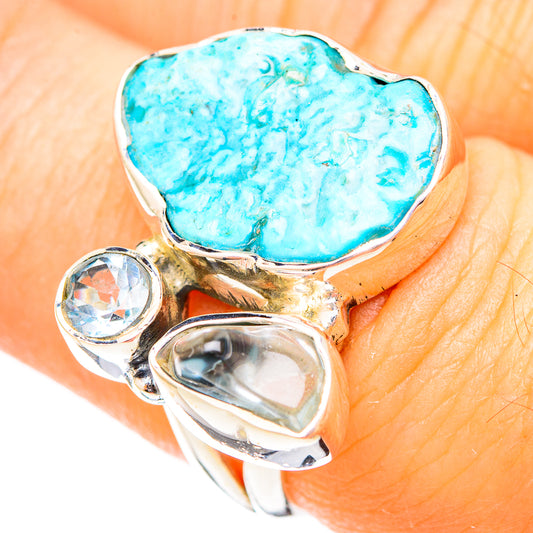 Turquoise Rings handcrafted by Ana Silver Co - RING121031