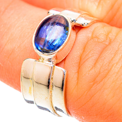 Kyanite Rings handcrafted by Ana Silver Co - RING121034