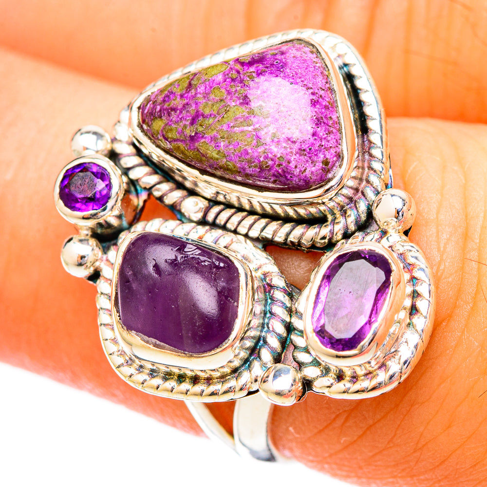 Stichtite Rings handcrafted by Ana Silver Co - RING121051