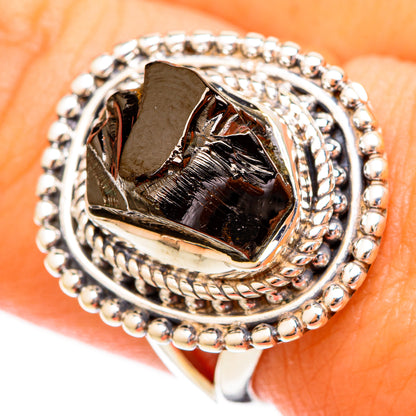 Shungite Rings handcrafted by Ana Silver Co - RING121052