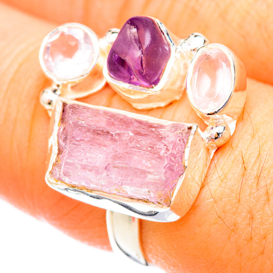 Kunzite Rings handcrafted by Ana Silver Co - RING121080
