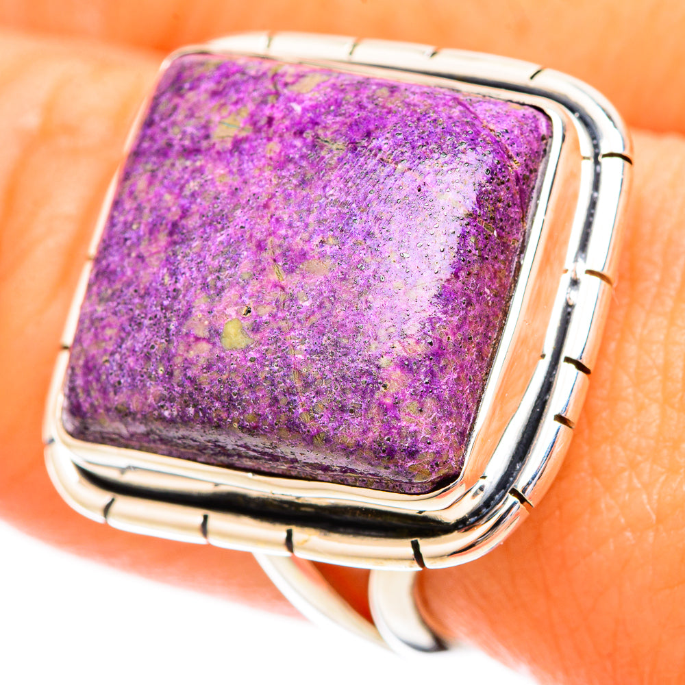 Stichtite Rings handcrafted by Ana Silver Co - RING121082