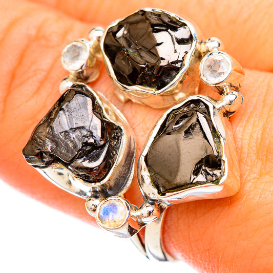 Shungite Rings handcrafted by Ana Silver Co - RING121084
