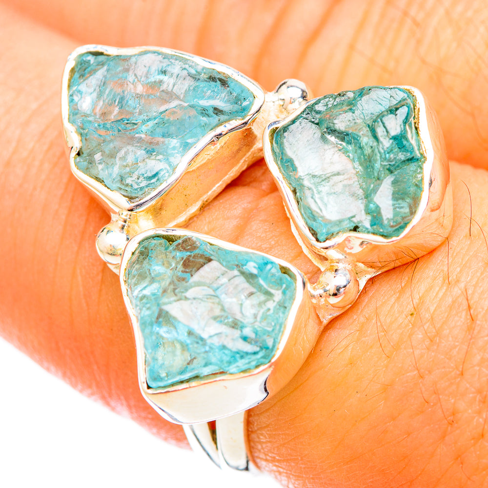 Apatite Rings handcrafted by Ana Silver Co - RING121125