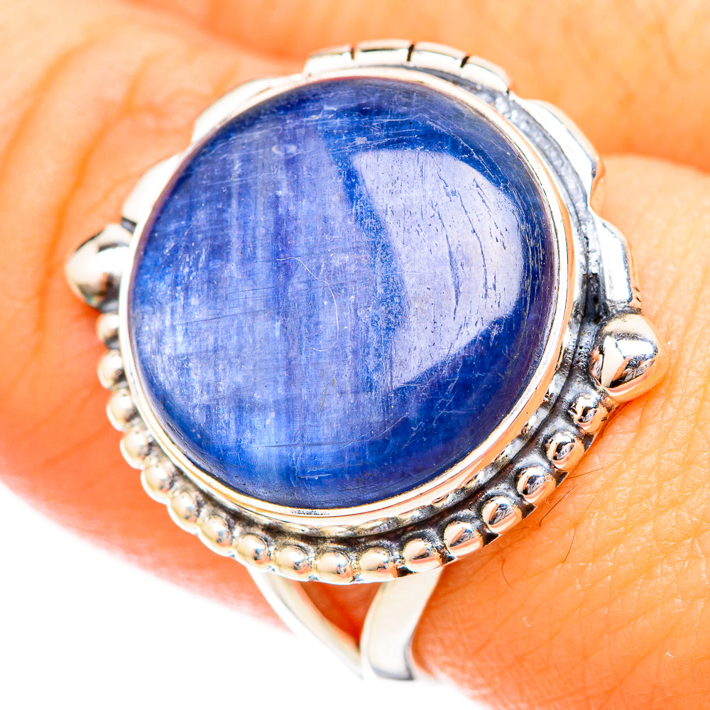 Kyanite Rings handcrafted by Ana Silver Co - RING121126
