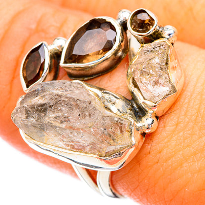 Herkimer Diamond Rings handcrafted by Ana Silver Co - RING121134