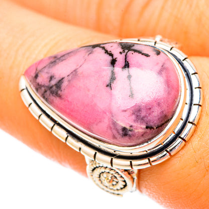 Rhodonite Rings handcrafted by Ana Silver Co - RING121138
