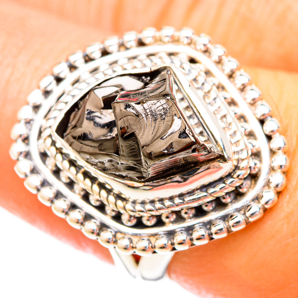 Shungite Rings handcrafted by Ana Silver Co - RING121145