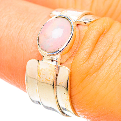Ethiopian Opal Rings handcrafted by Ana Silver Co - RING121150