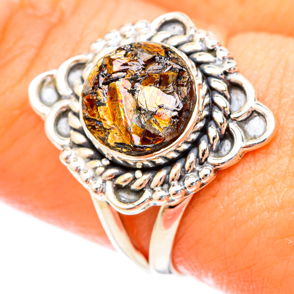 Astrophyllite Rings handcrafted by Ana Silver Co - RING121164