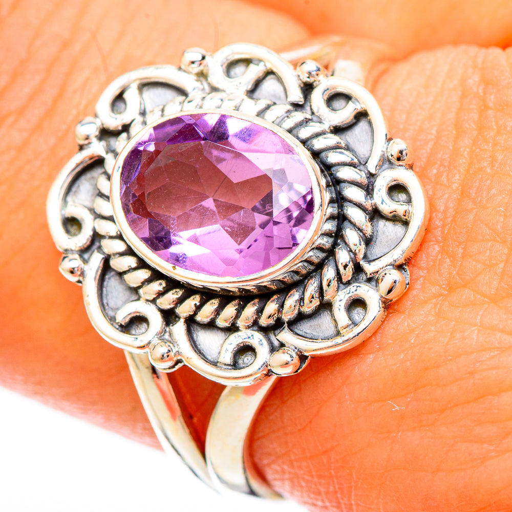 Amethyst Rings handcrafted by Ana Silver Co - RING121171